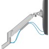 Neomounts DS70-250SL2 Neomounts NEXT Slim Desk Mount, double display (topfix clamp/grommet), silver