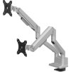 Neomounts DS70-250SL2 Neomounts NEXT Slim Desk Mount, double display (topfix clamp/grommet), silver
