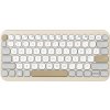 ASUS Marshmallow Keyboard KW100/Bezdrátová Bluetooth/CZ-SK layout/Béžová