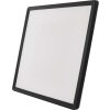 LED přisazené svítidlo FLORI čtvercové, černé, 18W, neutrální bílá