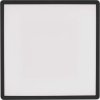 LED přisazené svítidlo FLORI čtvercové, černé, 22W, neutrální bílá