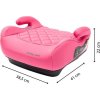 Autosedačka-podsedák BABY MIX HERO I-SIZE pink