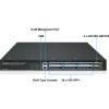 Planet XGS-6350-24X2C L3 switch, 24x10G SFP+, 2x100Gb QSFP28, QoS, 2x power-in