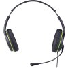GENIUS headset HS-400A, 2x 3,5 jack, redukce na single jack