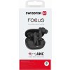 Swissten bluetooth anc sluchátka focus černá