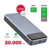 Swissten power bank 30000 mah pro notebooky 133w power delivery grey