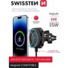 Swissten magnetický držák do ventilace autamagstick compact s bezdrátovým nabíjením 15w/7,5w (kompatibilní s magsafe)