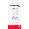Swissten bluetooth tws sluchátka minipods bílá