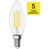 LED žárovka Filament svíčka A CLASS / E14 / 3,8 W (60 W) / 806 lm / neutrální bílá