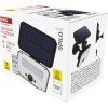 Solární LED reflektor SPILO s pohybovým čidlem, černý, neutrální bílá