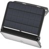 Solární LED reflektor SOLO s pohybovým čidlem, černý, neutrální bílá