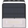 Solární LED reflektor SOLO s pohybovým čidlem, černý, neutrální bílá