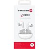 Swissten bluetooth TWS sluchátka Sonic - bílá