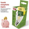 LED žárovka Filament Mini Globe  A CLASS/ E14 / 3,8 W (60 W) / 806 lm / teplá bílá