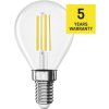 LED žárovka Filament Mini Globe  A CLASS/ E14 / 3,8 W (60 W) / 806 lm / teplá bílá