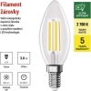 LED žárovka Filament svíčka  A CLASS / E14 / 3,8 W (60 W) / 806 lm / teplá bílá