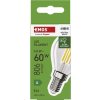 LED žárovka Filament Mini Globe  A CLASS/ E14 / 3,8 W (60 W) / 806 lm / neutrální bílá
