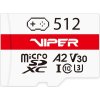 PATRIOT Viper 512GB Micro SDXC / UHS-I / U3 / A2 / C10 / V30