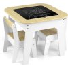 Dětský stůl a židle Milly Mally Olaf Blocks White