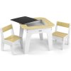 Dětský stůl a židle Milly Mally Olaf Blocks White