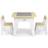 Dětský stůl a židle Milly Mally Olaf Blocks White