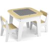 Dětský stůl a židle Milly Mally Olaf Blocks White