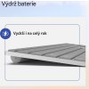 Microsoft Surface Keyboard (2. edice)/Bezdrátová Bluetooth/CZ-SK layout/Šedá