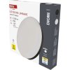 LED přisazené svítidlo DIONI kruhové, černé, 32W, se změnou CCT