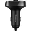Baseus bluetooth MP3 FM Transmiter s nabíjením 2xUSB 3.4A černý