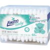 Papírové vatové tyčinky 100% natural Linteo 65 ks v boxu