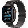 Apple Watch Ultra 2/49mm/Black/Elegant Band/Black Titanium Milanese/Medium