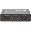 HDMI™ Přepínač | 5 Portů port(s) | 5x vstup HDMI™ | 1x výstup HDMI ™ | 1080p | 3.4 Gbps | ABS | Černá