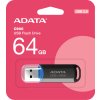 ADATA C906/64GB/USB 2.0/USB-A/Černá