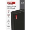 Powerbanka EMOS NTBF20, 20 000 mAh, 65 W PD, černá