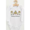 Dětské body s potiskem New Baby Lidový vzor Šohaj z Moravy 86 (12-18m)