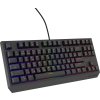 Herní klávesnice Genesis THOR 230/TKL/RGB/Outemu Red/Drátové USB-A/CZ-SK layout/Černá