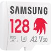 Samsung micro SDXC 128GB PRO plus Sonic + SD/micro SDXC/128GB/UHS-I U3 / Class 10/+ Adaptér/Bílá