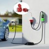 EVSE AC přenosná, třifázová nabíječka pro elektromobily, pro domácnosti, 11kW, 400 V, 16 A, 6m kabel s konektorem T2