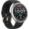 Amazfit Active 2 Black Sport Silicone Round Front Right