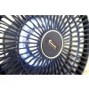 Ventilátor SILENT 210mm AKU nabíjecí 2000mAh s osvětlením klips
