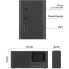 Přenosné rádio s Bluetooth, DAB / DAB+ / FM, černé