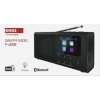 Přenosné rádio s Bluetooth, DAB / DAB+ / FM, černé