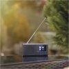 Přenosné rádio s Bluetooth, DAB / DAB+ / FM, černé
