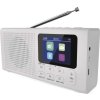 Přenosné rádio s Bluetooth, DAB / DAB+ / FM, bílé