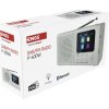 Přenosné rádio s Bluetooth, DAB / DAB+ / FM, bílé