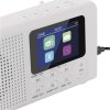 Přenosné rádio s Bluetooth, DAB / DAB+ / FM, bílé