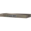 Tenda TEG1016G 16-port Gigabit Switch, 16x 10/100/1000 Mb/s, Fanless, MAC 8K, i na zeď, Rackmount