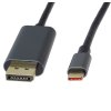 PremiumCord kabel USB-C na DisplayPort DP1.4 8K@60Hz a 4k@120Hz 2m