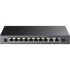 TP-Link TL-SG1210PP - 10-portový Switch PoE+ s 8x GLAN PoE+, 2x GLAN, 1x Combo Gigabit SFP, 123W PoE budget