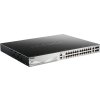 D-Link DGS-3130-30PS L3 Stck. Mng. PoE switch 24x GbE PoE+, 2x 10G RJ-45, 4x 10G SFP+, PoE 370W